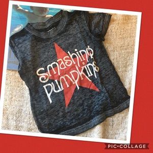 Smashing Pumpkins soft vintage-feel band T